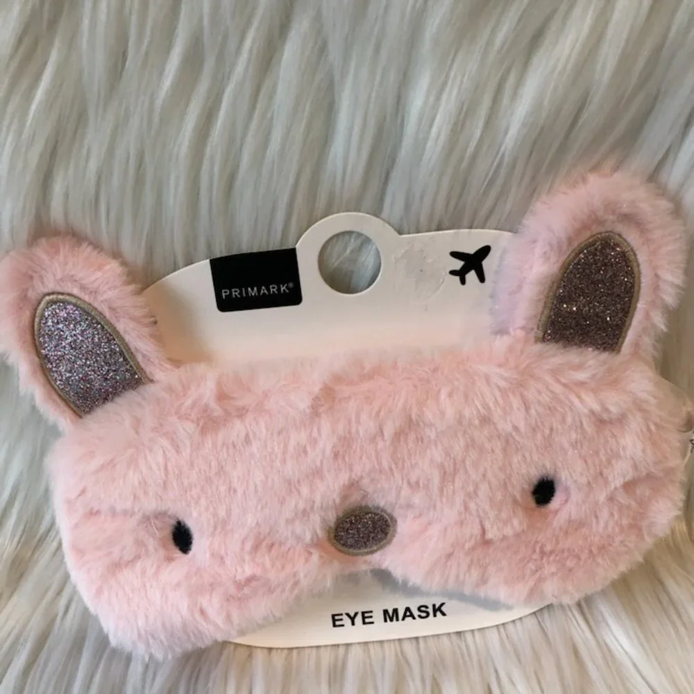 Primark Pink Bunny Eye Mask